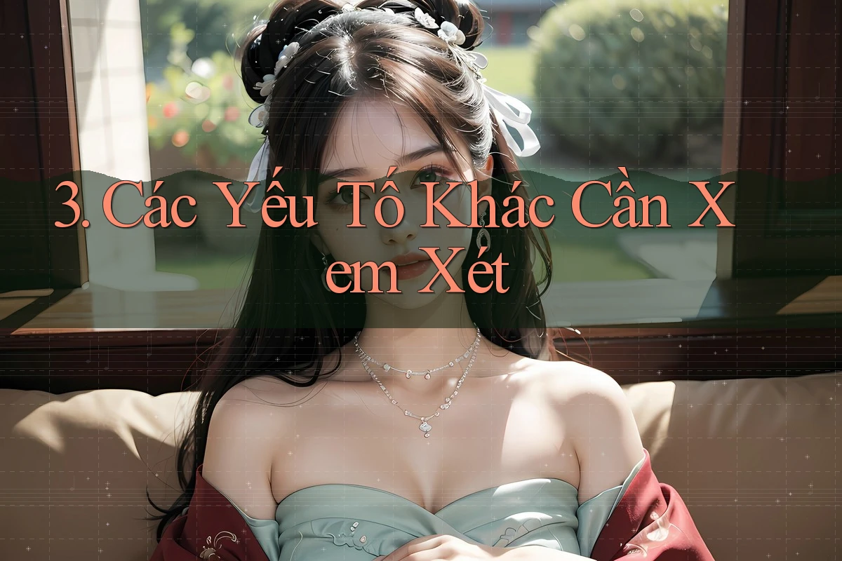 3. Các Yếu Tố Khác Cần Xem Xét