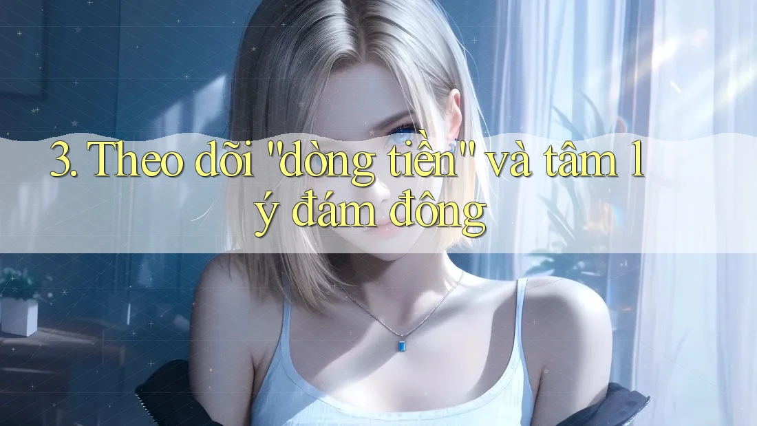 3. Theo dõi “dòng tiền” và tâm lý đám đông 3. Theo dõi “dòng tiền” và tâm lý đám đông
