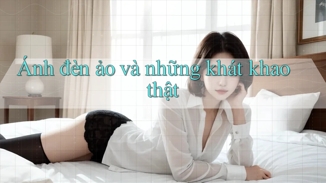 Ánh đèn ảo và những khát khao thật Ánh đèn ảo và những khát khao thật
