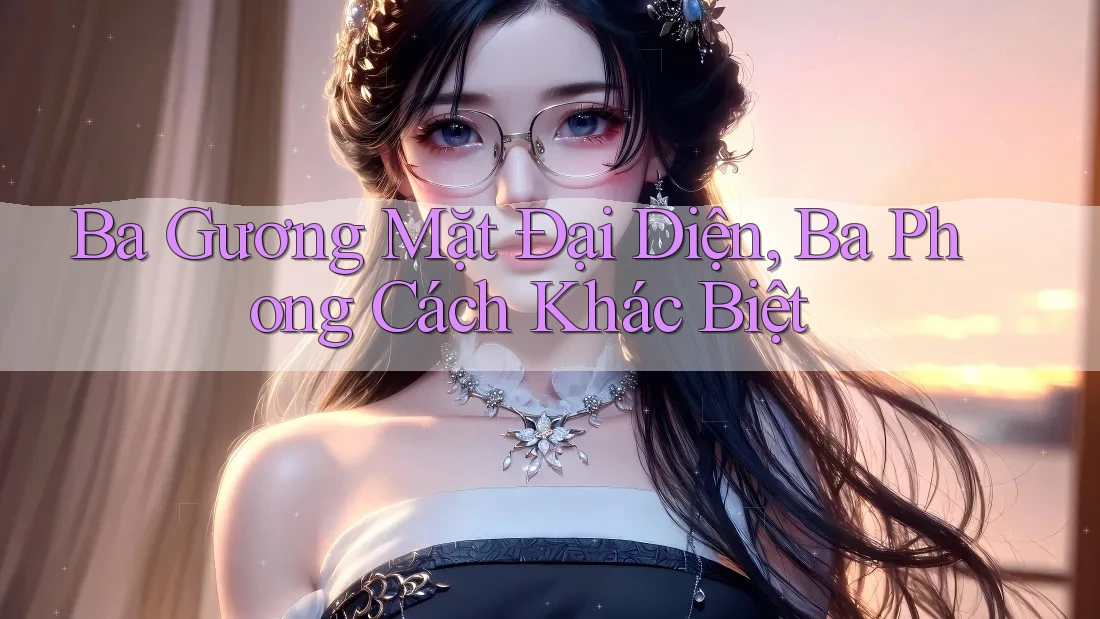 Ba Gương Mặt Đại Diện, Ba Phong Cách Khác Biệt Ba Gương Mặt Đại Diện, Ba Phong Cách Khác Biệt