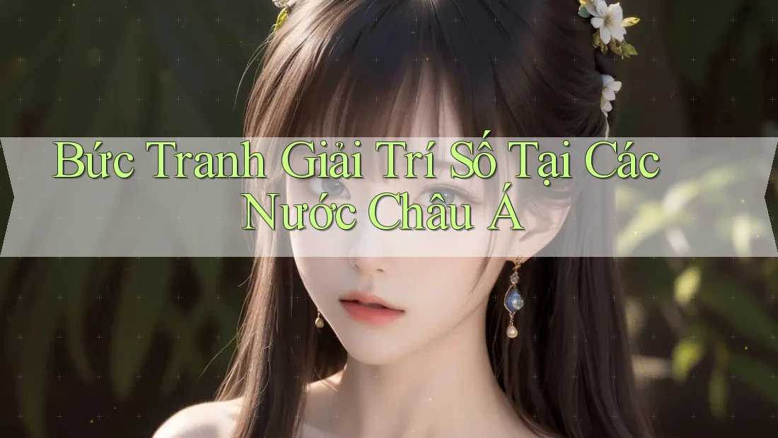 Bức Tranh Giải Trí Số Tại Các Nước Châu Á Bức Tranh Giải Trí Số Tại Các Nước Châu Á
