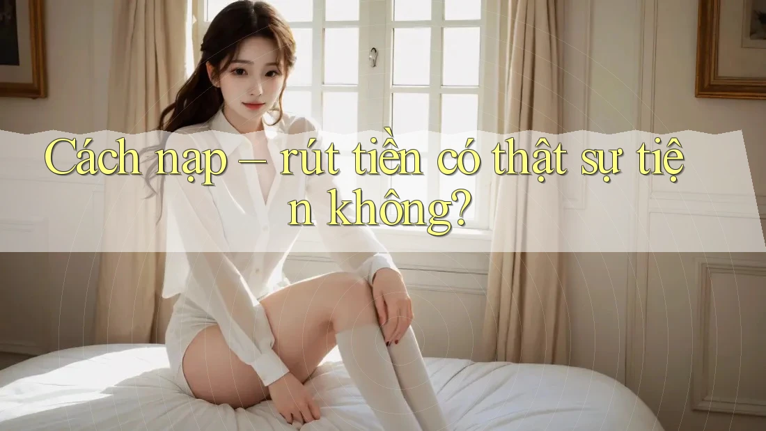 Cách nạp – rút tiền có thật sự tiện không? Cách nạp – rút tiền có thật sự tiện không?