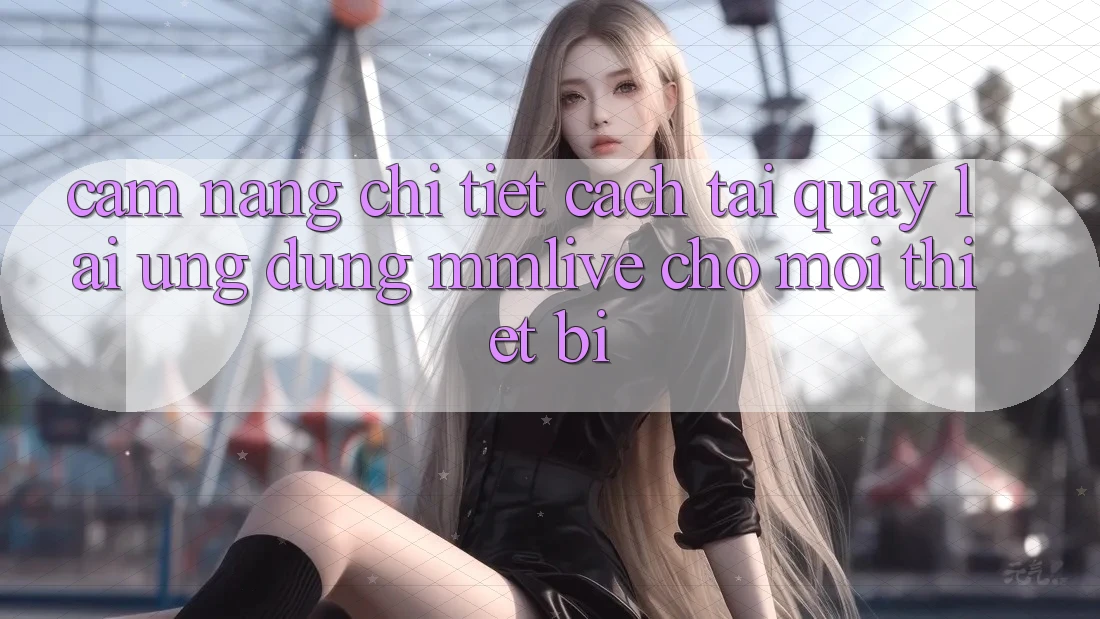 Cẩm nang Chi Tiết Cách Tải quay lại Ứng dụng MMLive Cho Mọi Thiết Bị Cẩm nang Chi Tiết Cách Tải quay lại Ứng dụng MMLive Cho Mọi Thiết Bị