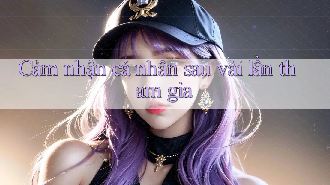 Cảm nhận cá nhân sau vài lần tham gia Cảm nhận cá nhân sau vài lần tham gia