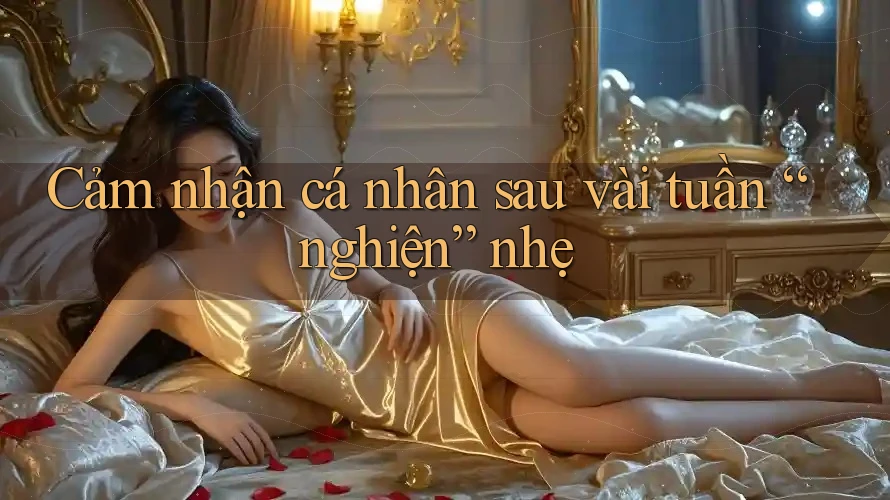Cảm nhận cá nhân sau vài tuần “nghiện” nhẹ Cảm nhận cá nhân sau vài tuần “nghiện” nhẹ