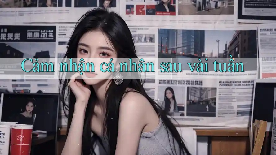 Cảm nhận cá nhân sau vài tuần