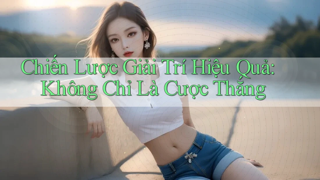 Chiến Lược Giải Trí Hiệu Quả: Không Chỉ Là Cược Thắng Chiến Lược Giải Trí Hiệu Quả: Không Chỉ Là Cược Thắng