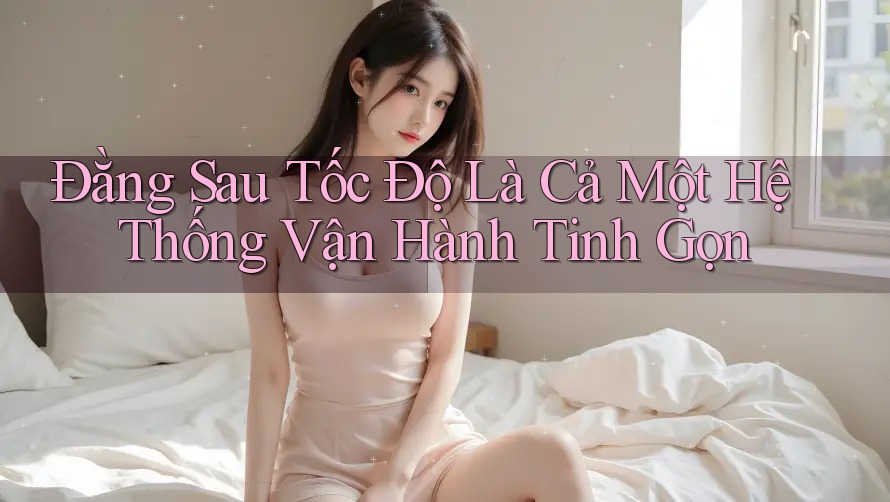 Đằng Sau Tốc Độ Là Cả Một Hệ Thống Vận Hành Tinh Gọn Đằng Sau Tốc Độ Là Cả Một Hệ Thống Vận Hành Tinh Gọn