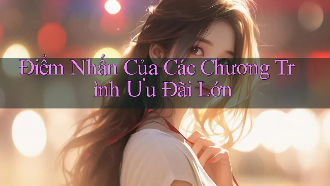 Điểm Nhấn Của Các Chương Trình Ưu Đãi Lớn Điểm Nhấn Của Các Chương Trình Ưu Đãi Lớn