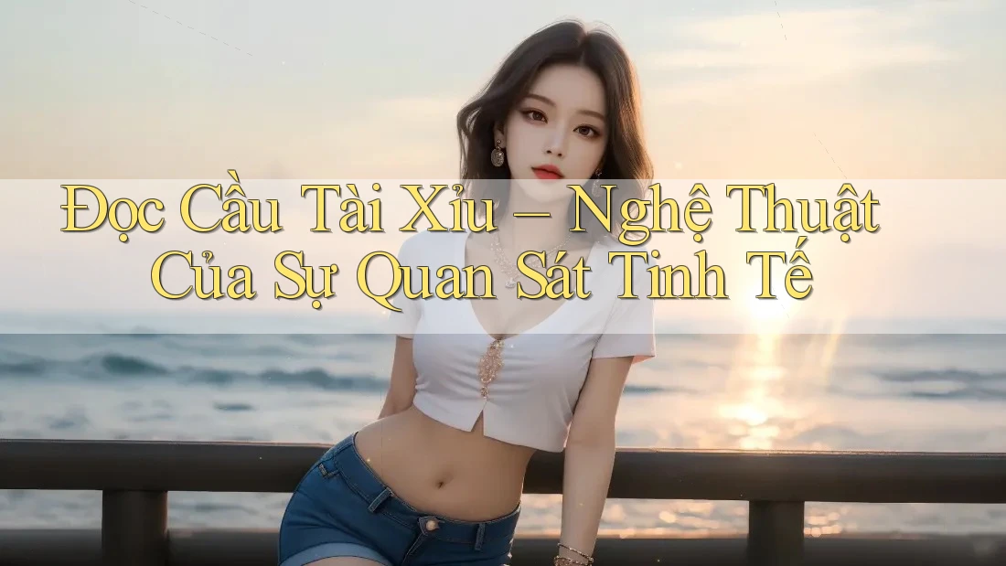 Đọc Cầu Tài Xỉu – Nghệ Thuật Của Sự Quan Sát Tinh Tế Đọc Cầu Tài Xỉu – Nghệ Thuật Của Sự Quan Sát Tinh Tế