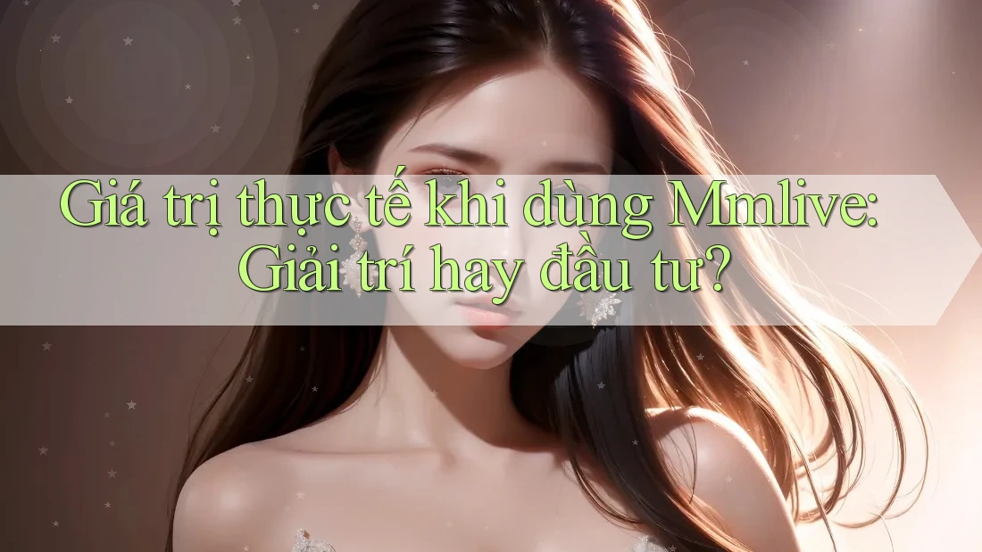 Giá trị thực tế khi dùng Mmlive: Giải trí hay đầu tư?