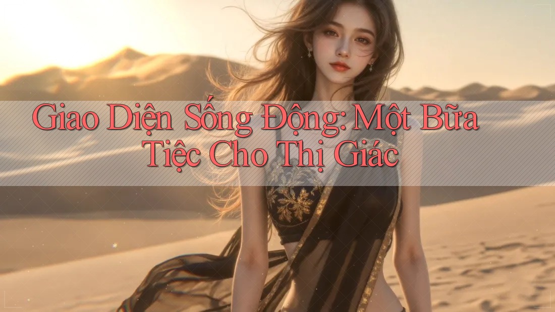 Giao Diện Sống Động: Một Bữa Tiệc Cho Thị Giác Giao Diện Sống Động: Một Bữa Tiệc Cho Thị Giác