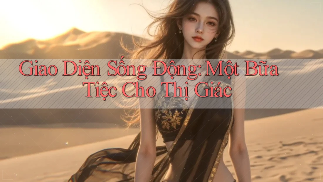 Giao Diện Sống Động: Một Bữa Tiệc Cho Thị Giác Giao Diện Sống Động: Một Bữa Tiệc Cho Thị Giác