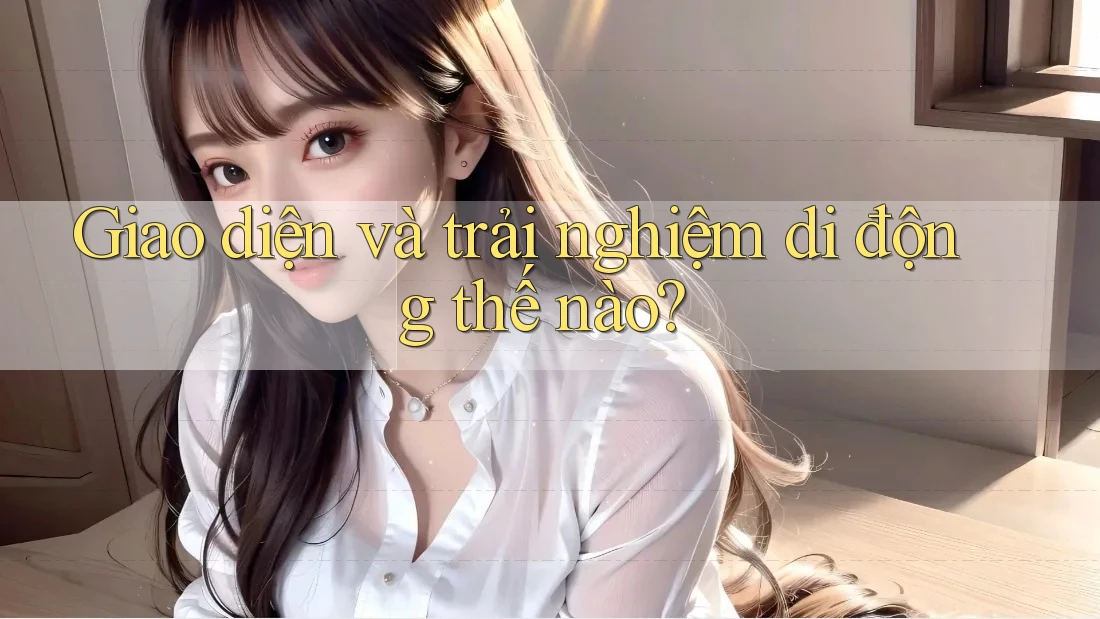 Giao diện và trải nghiệm di động thế nào? Giao diện và trải nghiệm di động thế nào?