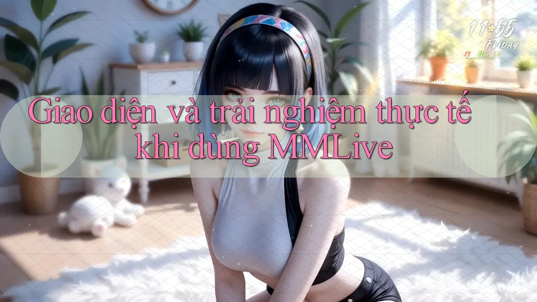 Giao diện và trải nghiệm thực tế khi dùng MMLive Giao diện và trải nghiệm thực tế khi dùng MMLive