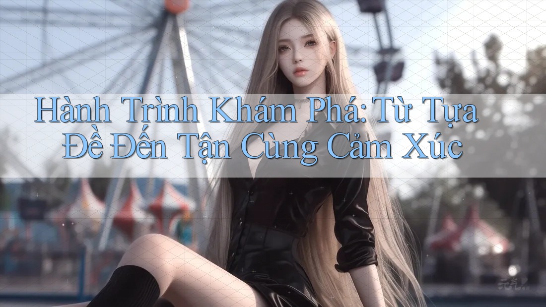 Hành Trình Khám Phá: Từ Tựa Đề Đến Tận Cùng Cảm Xúc Hành Trình Khám Phá: Từ Tựa Đề Đến Tận Cùng Cảm Xúc