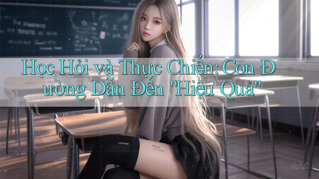 Học Hỏi và Thực Chiến: Con Đường Dẫn Đến “Hiệu Quả”