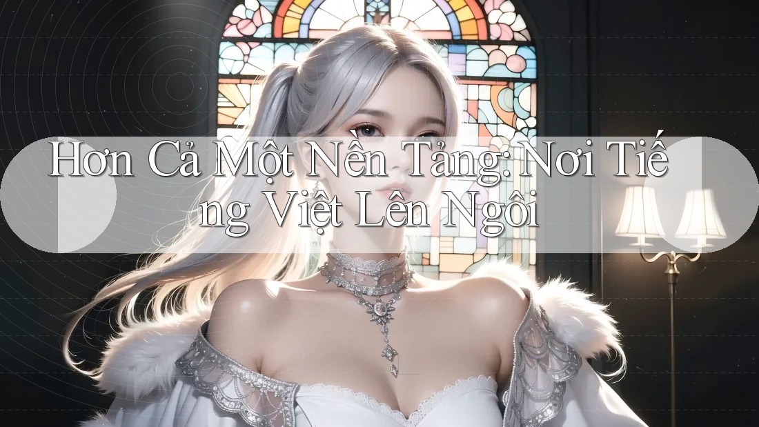 Hơn Cả Một Nền Tảng: Nơi Tiếng Việt Lên Ngôi