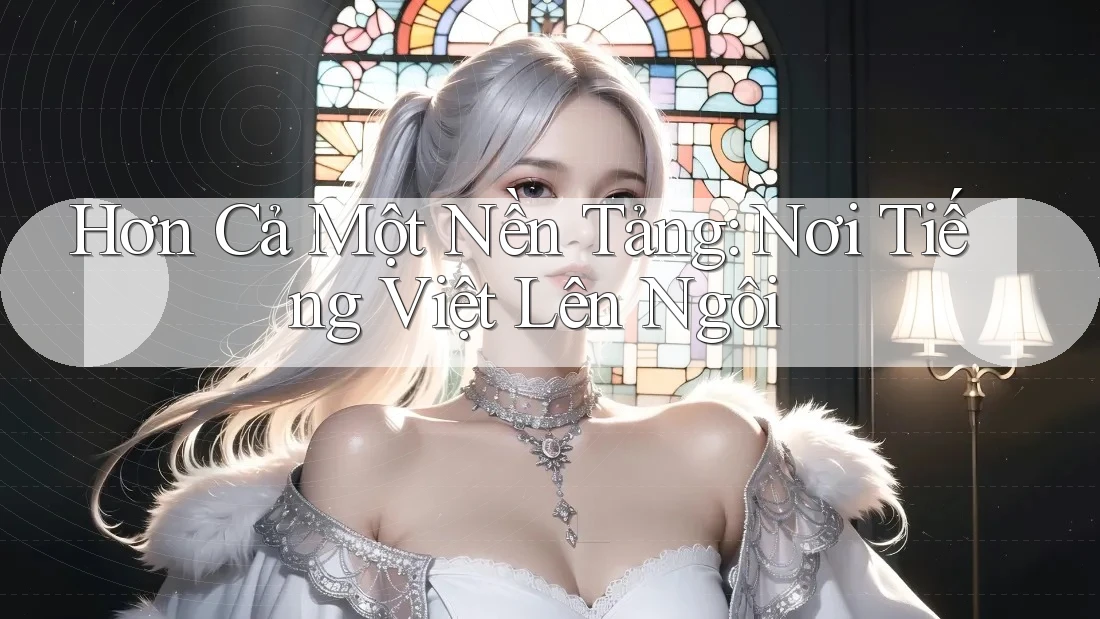 Hơn Cả Một Nền Tảng: Nơi Tiếng Việt Lên Ngôi
