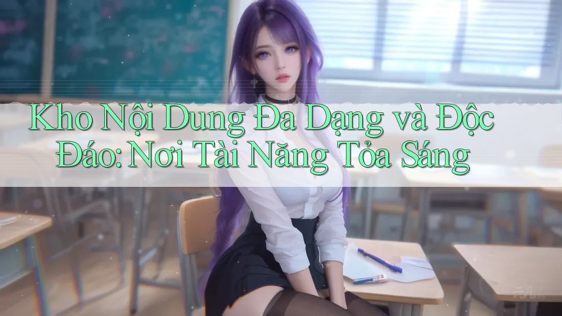 Kho Nội Dung Đa Dạng và Độc Đáo: Nơi Tài Năng Tỏa Sáng