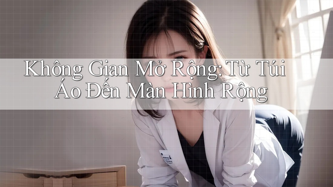 Không Gian Mở Rộng: Từ Túi Áo Đến Màn Hình Rộng Không Gian Mở Rộng: Từ Túi Áo Đến Màn Hình Rộng