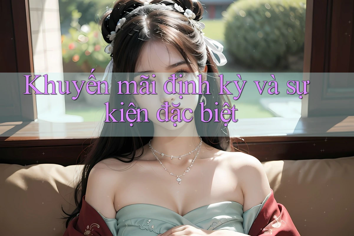 Khuyến mãi định kỳ và sự kiện đặc biệt Khuyến mãi định kỳ và sự kiện đặc biệt