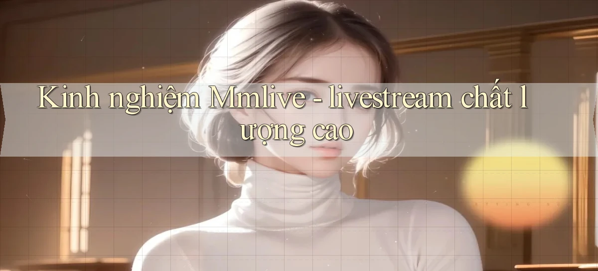 Kinh nghiệm Mmlive   livestream chất lượng cao