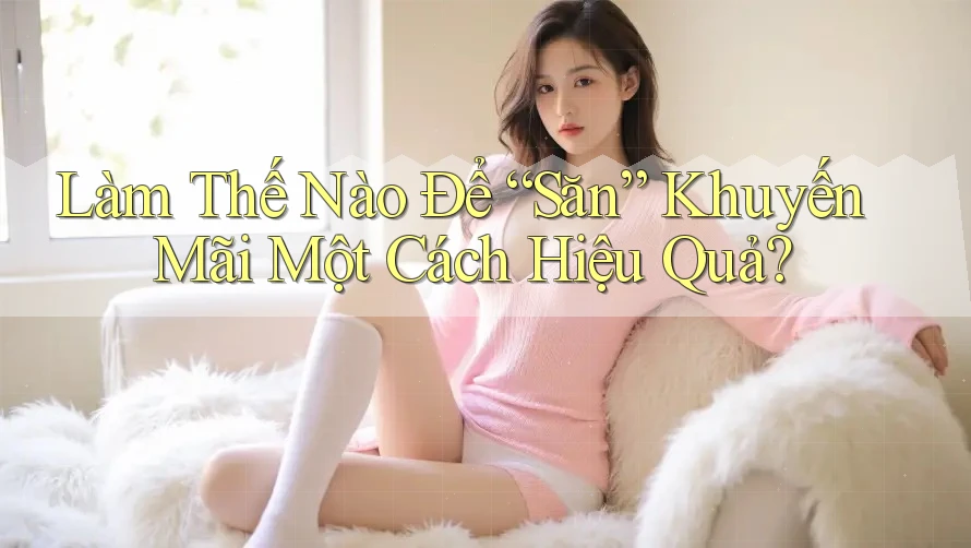 Làm Thế Nào Để “Săn” Khuyến Mãi Một Cách Hiệu Quả?