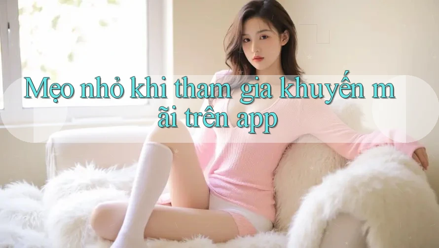 Mẹo nhỏ khi tham gia khuyến mãi trên app Mẹo nhỏ khi tham gia khuyến mãi trên app