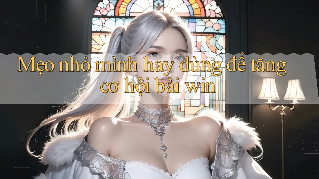 Mẹo nhỏ mình hay dùng để tăng cơ hội bài win
