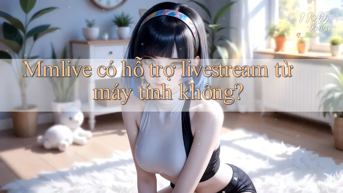 Mmlive có hỗ trợ livestream từ máy tính không?