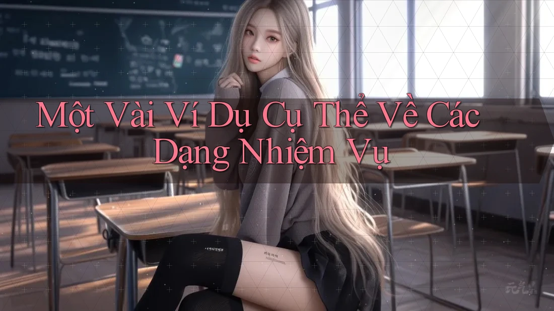 Một Vài Ví Dụ Cụ Thể Về Các Dạng Nhiệm Vụ Một Vài Ví Dụ Cụ Thể Về Các Dạng Nhiệm Vụ