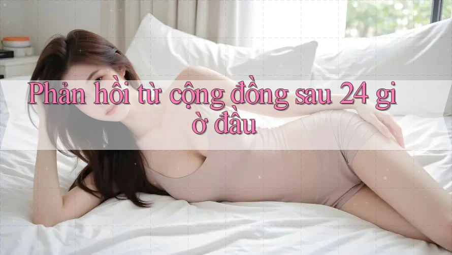 Phản hồi từ cộng đồng sau 24 giờ đầu Phản hồi từ cộng đồng sau 24 giờ đầu