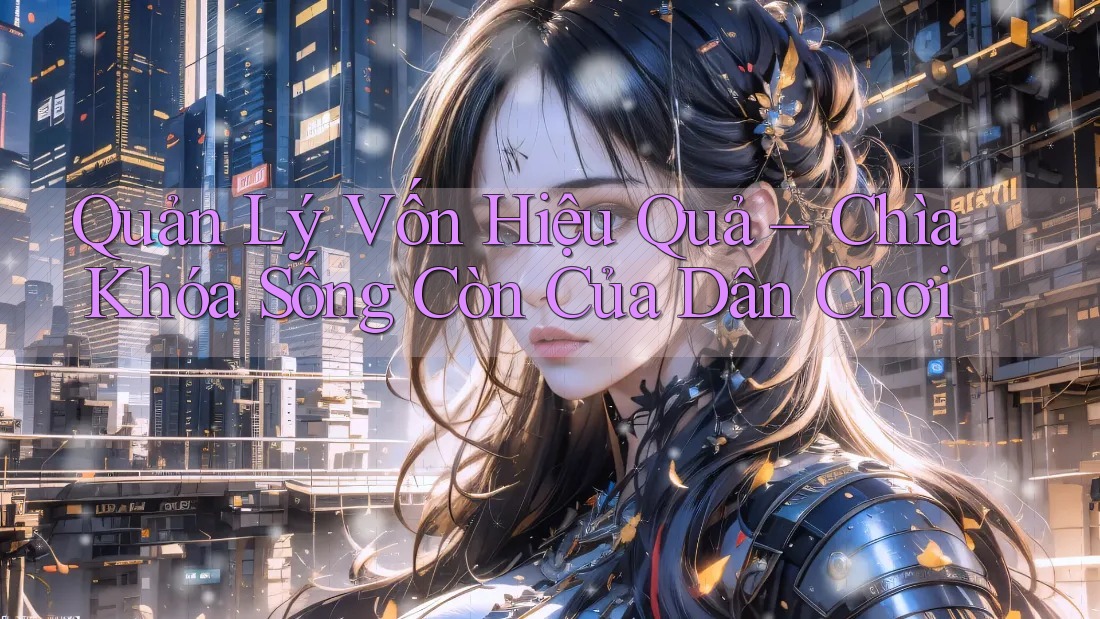 Quản Lý Vốn Hiệu Quả – Chìa Khóa Sống Còn Của Dân Chơi Quản Lý Vốn Hiệu Quả – Chìa Khóa Sống Còn Của Dân Chơi
