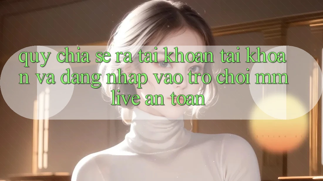 Quy Chia sẻ ra tài khoản Tài Khoản Và Đăng Nhập Vào Trò chơi MMLive An Toàn