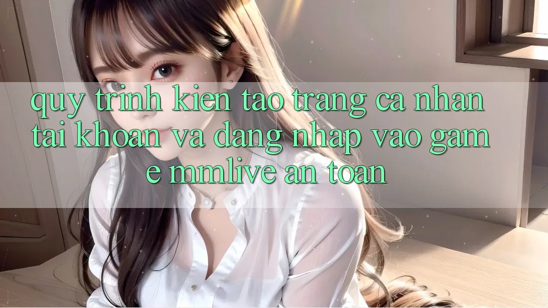 Quy Trình Kiến tạo trang cá nhân Tài Khoản Và Đăng Nhập Vào Game MMLive An Toàn