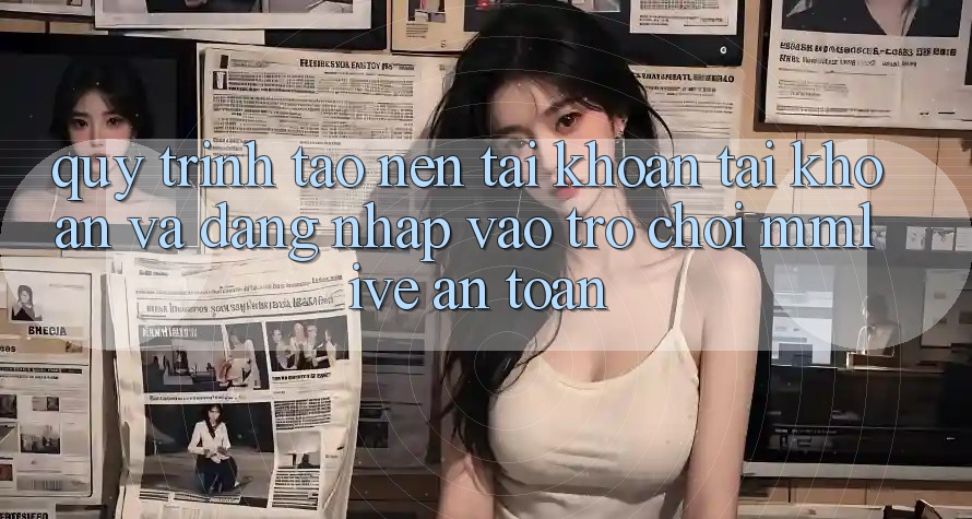 Quy Trình Tạo nên tài khoản Tài Khoản Và Đăng Nhập Vào Trò chơi MMLive An Toàn