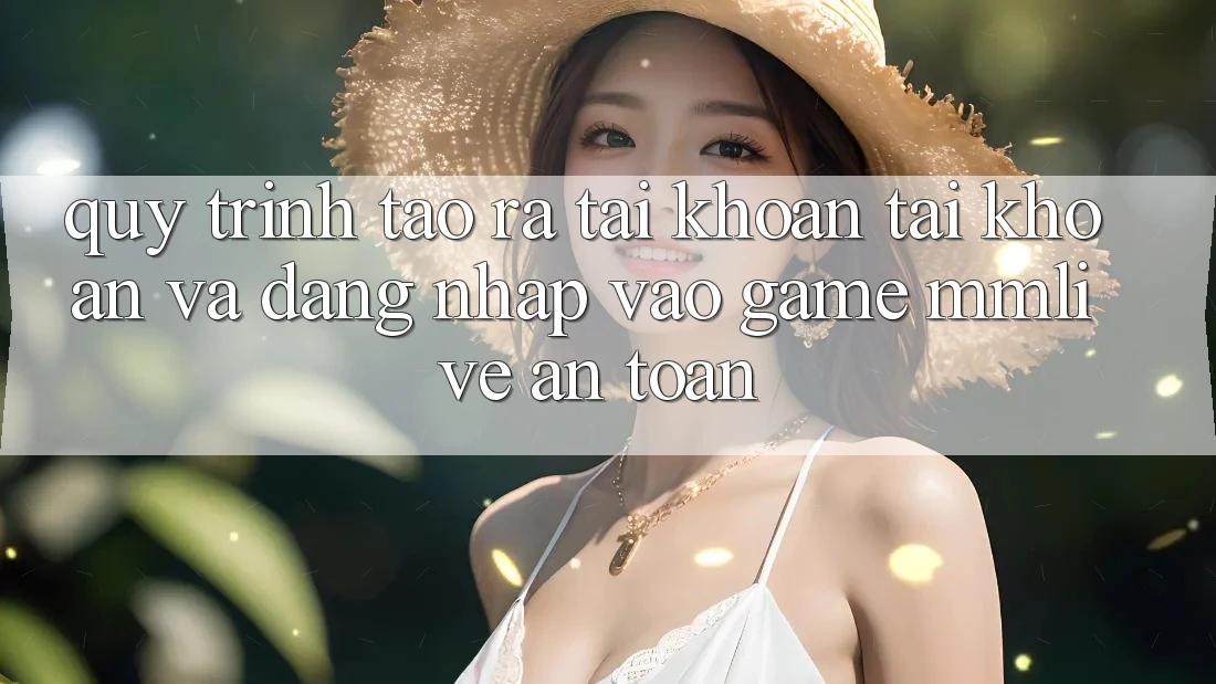 Quy Trình Tạo ra tài khoản Tài Khoản Và Đăng Nhập Vào Game MMLive An Toàn