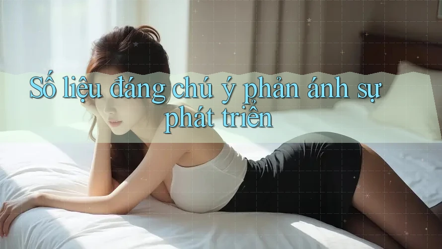 Số liệu đáng chú ý phản ánh sự phát triển