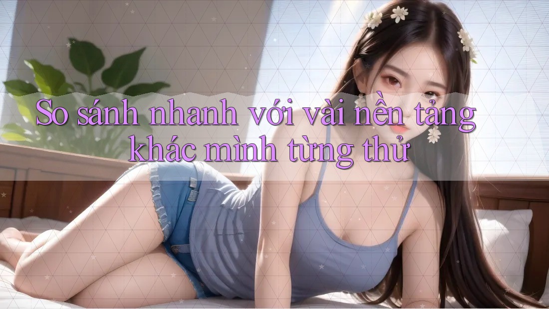So sánh nhanh với vài nền tảng khác mình từng thử