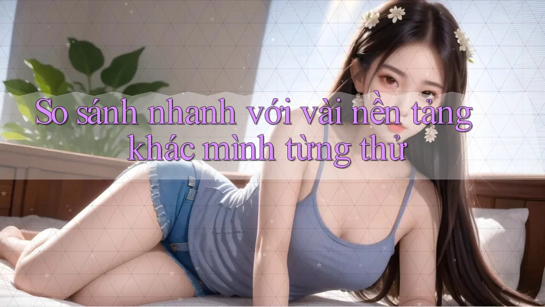 So sánh nhanh với vài nền tảng khác mình từng thử So sánh nhanh với vài nền tảng khác mình từng thử