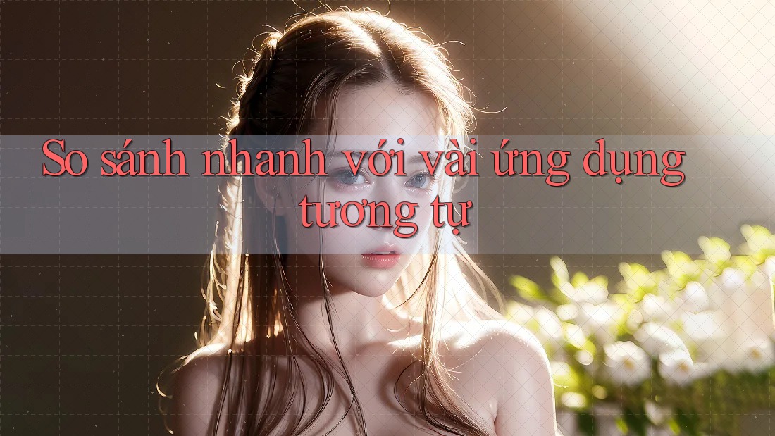 So sánh nhanh với vài ứng dụng tương tự So sánh nhanh với vài ứng dụng tương tự