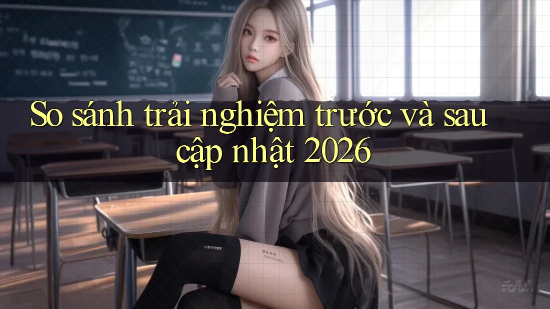 So sánh trải nghiệm trước và sau cập nhật 2026 So sánh trải nghiệm trước và sau cập nhật 2026