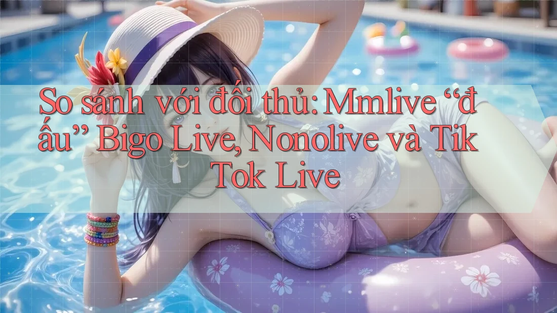 So sánh với đối thủ: Mmlive “đấu” Bigo Live, Nonolive và TikTok Live So sánh với đối thủ: Mmlive “đấu” Bigo Live, Nonolive và TikTok Live
