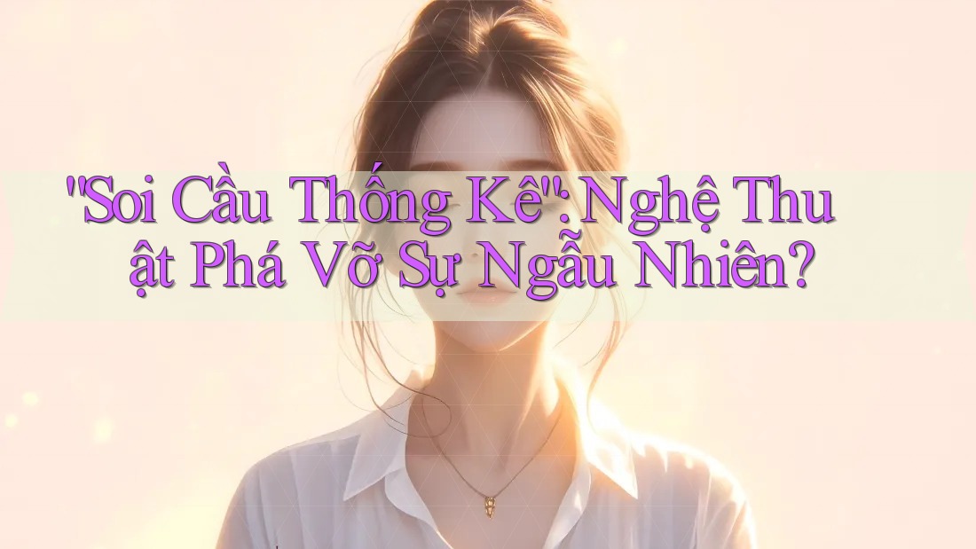 “Soi Cầu Thống Kê”: Nghệ Thuật Phá Vỡ Sự Ngẫu Nhiên? “Soi Cầu Thống Kê”: Nghệ Thuật Phá Vỡ Sự Ngẫu Nhiên?