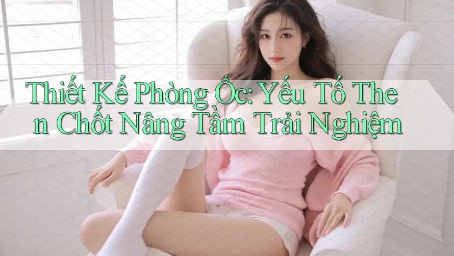 Thiết Kế Phòng Ốc: Yếu Tố Then Chốt Nâng Tầm Trải Nghiệm