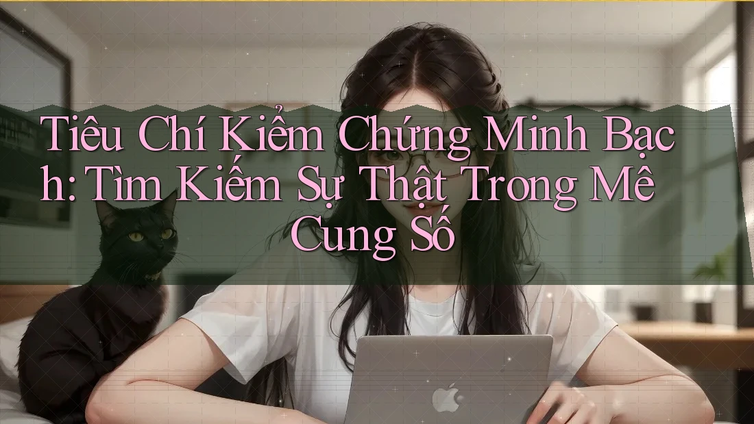Tiêu Chí Kiểm Chứng Minh Bạch: Tìm Kiếm Sự Thật Trong Mê Cung Số Tiêu Chí Kiểm Chứng Minh Bạch: Tìm Kiếm Sự Thật Trong Mê Cung Số